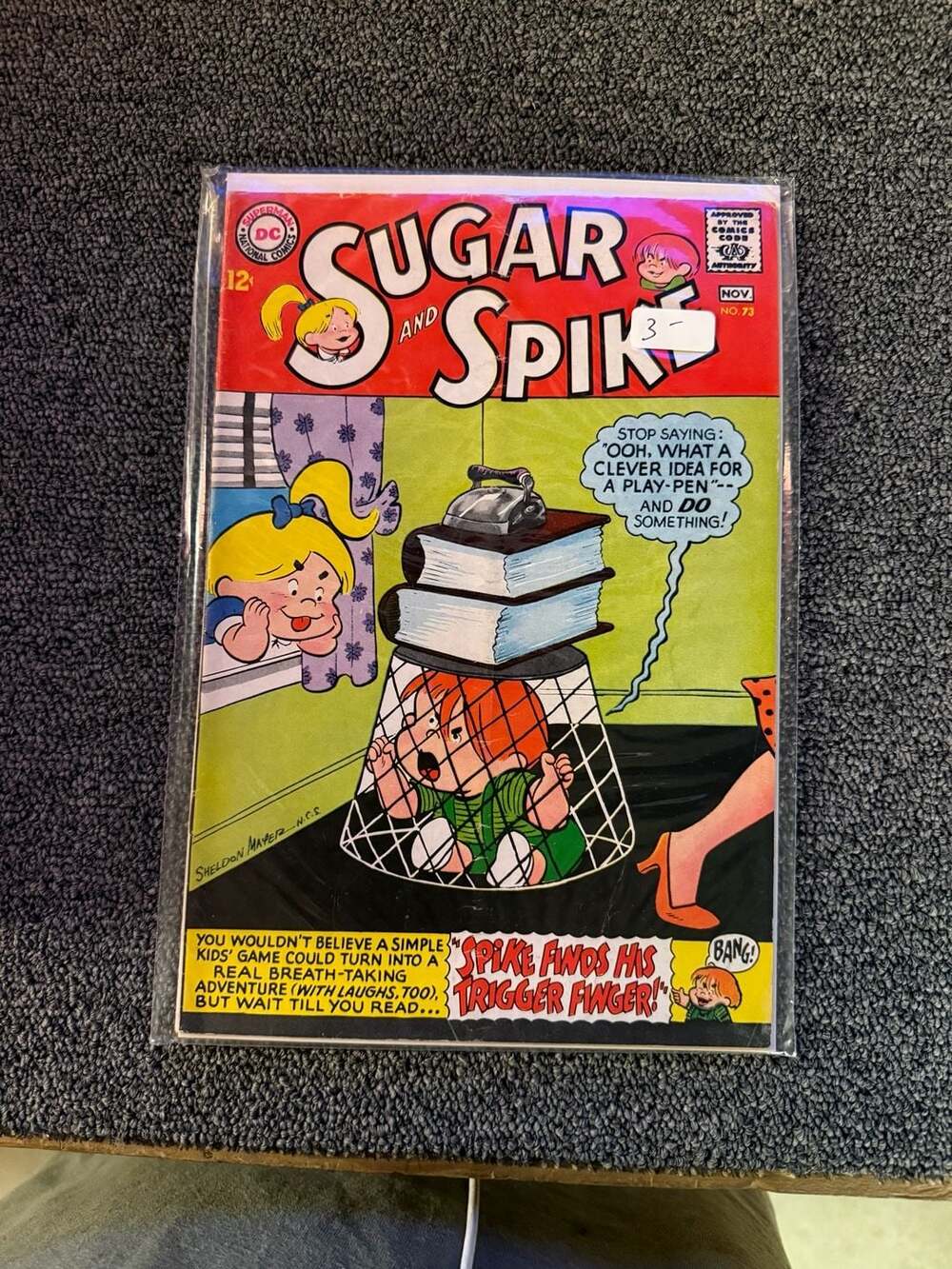Sugar and Spike #73 Comic Book (1967) by DC Comics